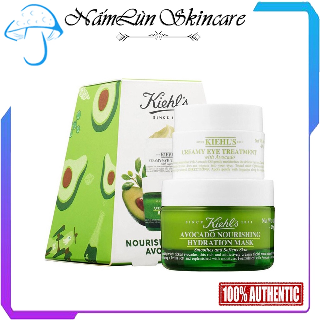 KIEHLS  Kem mắt bơ và mặt nạ bơ Kiehls Since 1851