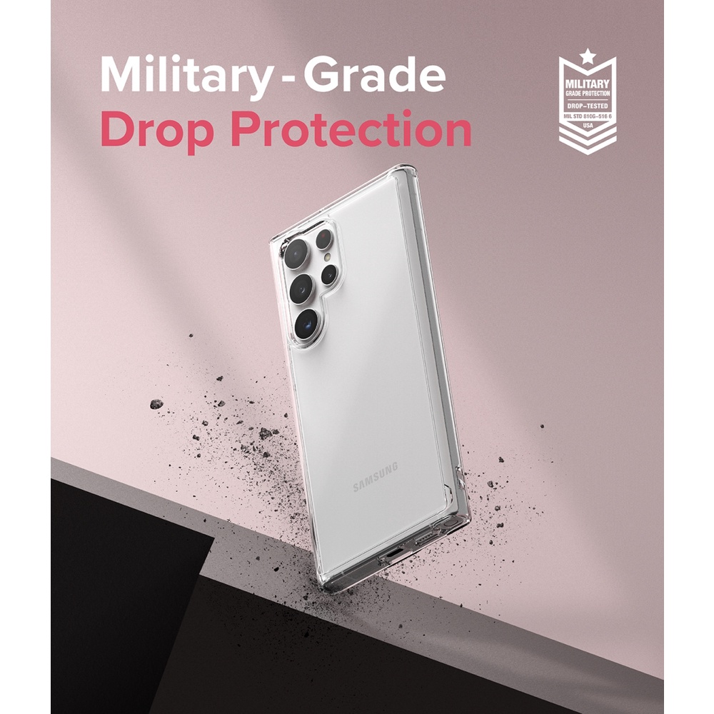 Ốp lưng Galaxy S22 Ultra Ringke Fusion - Nhập khẩu Hàn Quốc