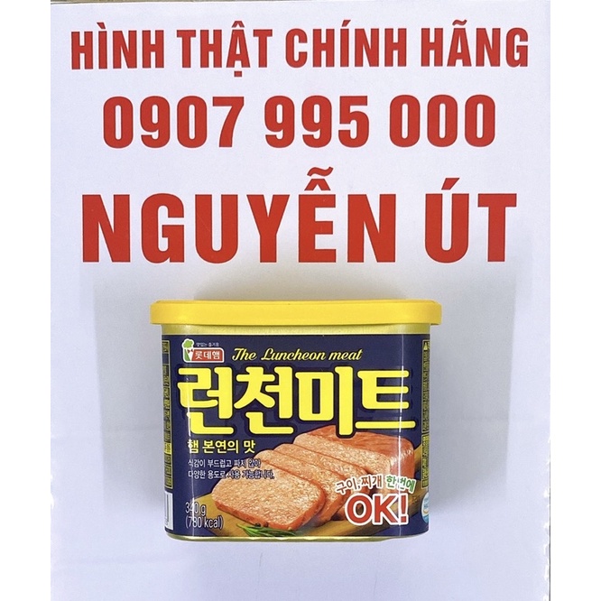 thịt hộp hàn quốc 340g