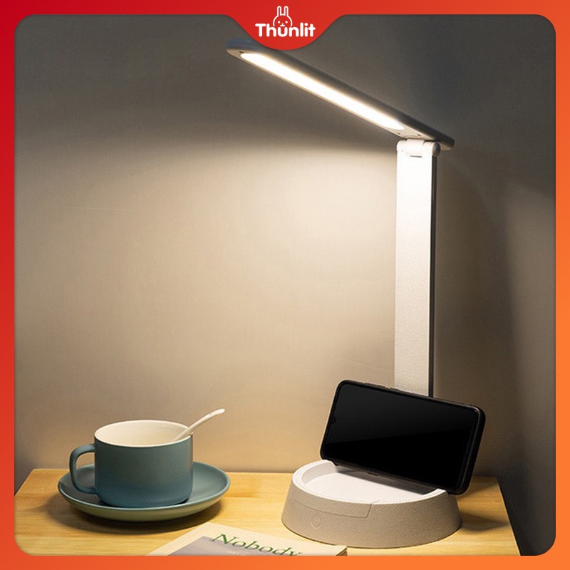 Đèn học điện Thunlit USB 1200mAh có thể sạc lại làm mờ vô cấp và 3 nhiệt độ màu