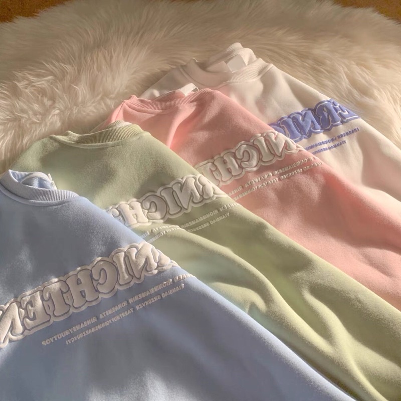 🌈 ÁO SWEATER NỈ BÔNG 3 MÀU SIU XINH