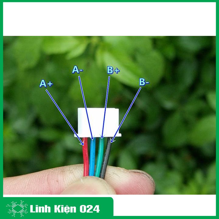Động cơ bước 1.8 độ kích thước 57x76mm mô-men xoắn cao 1.2Nm