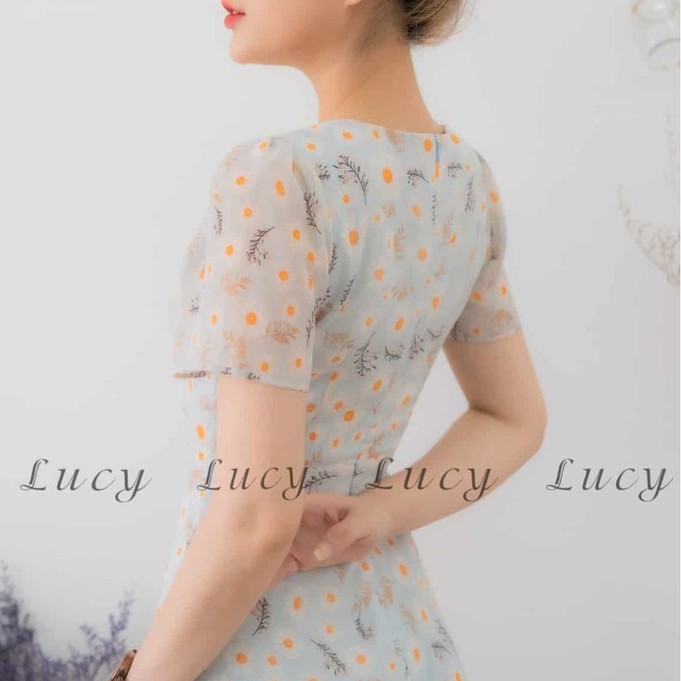 [Mã FAGREEN1505 giảm tới 30K đơn 99K] Thời trang nữ Váy Lucy, đầm voan hoa nhí, đầm thiết kế | BigBuy360 - bigbuy360.vn