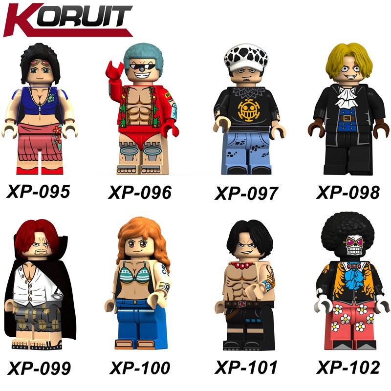 Minifigures các nhân vật Đảo hải tặc mới nhất - Đồ chơi Lắp ghép Mini One Piece Koiruit KT1013