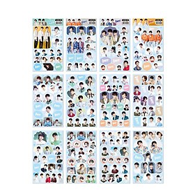 Set 2 tấm hình dán sticker TFBOYS