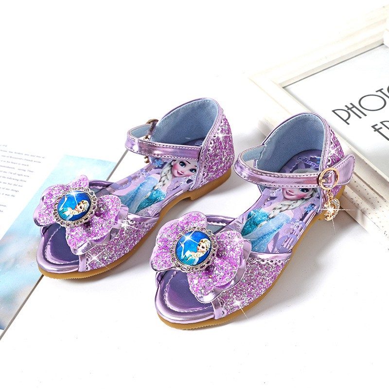Giày sandal công chúa Elsa cho bé gái 3-9 tuổi
