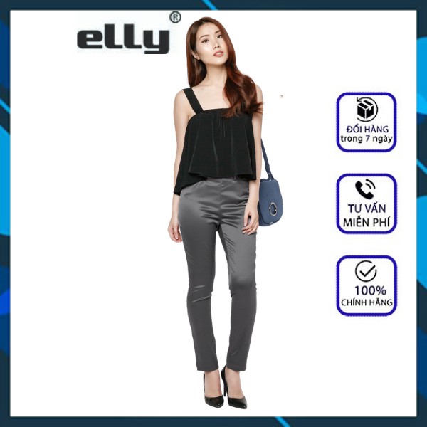 Quần Ôm Lụa Thun Hàn Quốc ELLY Xm-EO715 Xám