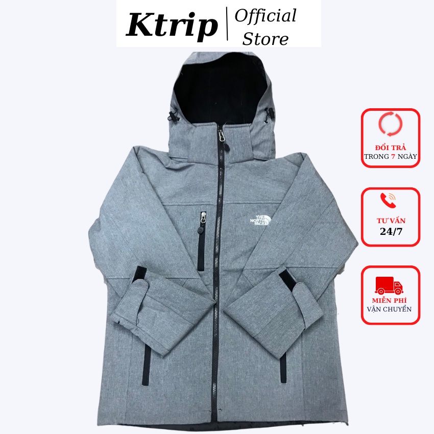 ❌Hàng VNXK❌ Áo Khoác Nỉ TNF Chống Nước, Chống lạnh, Đi Phượt, Big Size- Form Âu