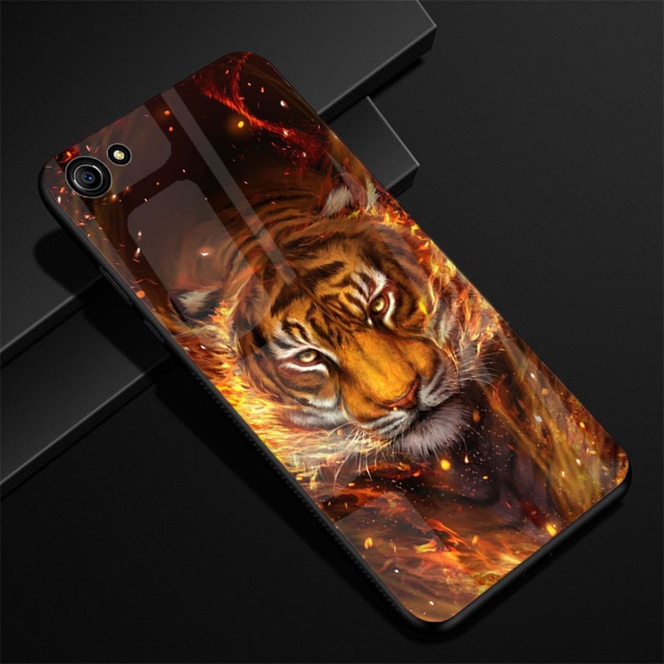Ốp Lưng OPPO A83, F3 PLUS mặt kính cường lực cao cấp thiết kế Độc Quyền