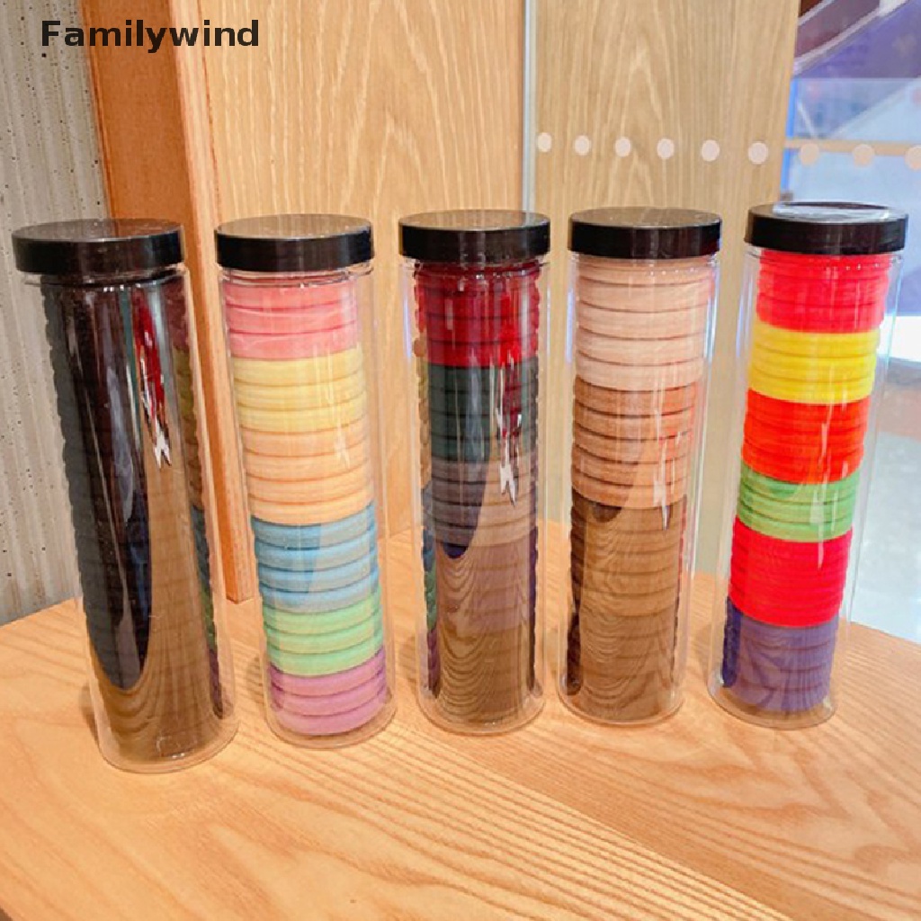 Set 20 Dây Buộc Tóc Cao Su Co Giãn Nhiều Màu Sắc Dễ Thương Cho Bé Gái