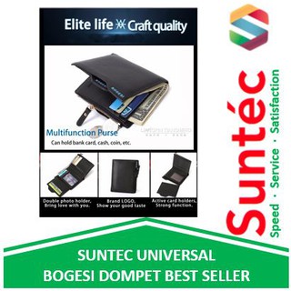 Bogesi Elite Ví Da Pu Đựng Tiền Xu Và Thẻ Cho Nam