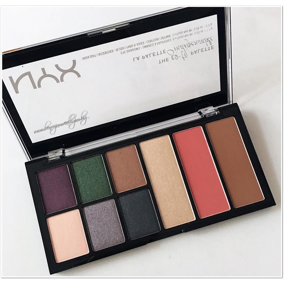 PHẤN MẮT NYX 9 MÀU THE GO TO PALETTE INDISPENSABLE