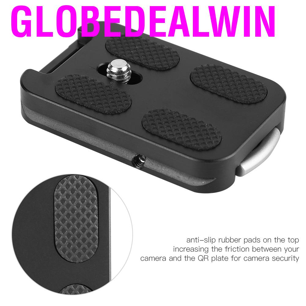 Globedealwin [Kaneb] QR-60 Quick Release Plate 1/4" Screw Mount with Strap Buckle Digital Products | BigBuy360 - bigbuy360.vn