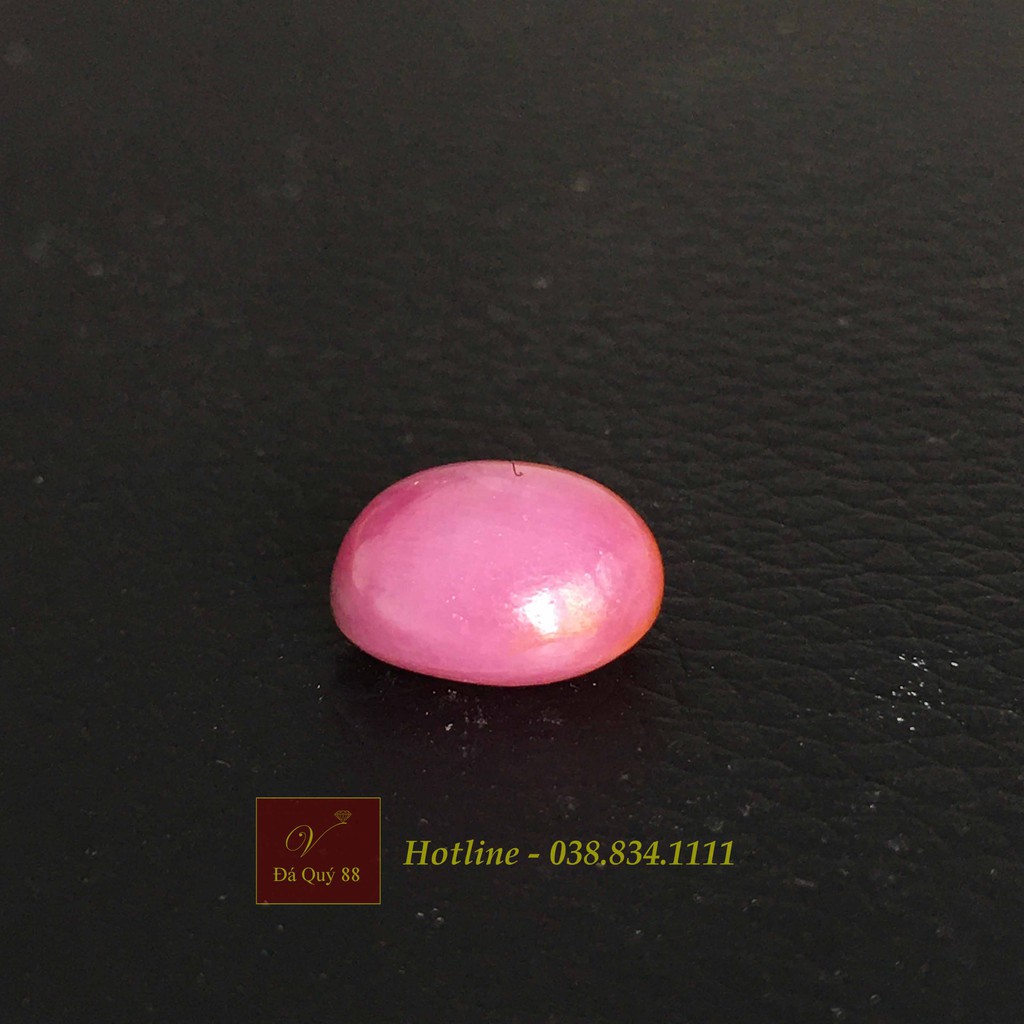 Viên Đá RubY Sao Tự Nhiên Yên Bái Size 6,8ct Mặt Nhẫn, Mặt Dây Chuyền