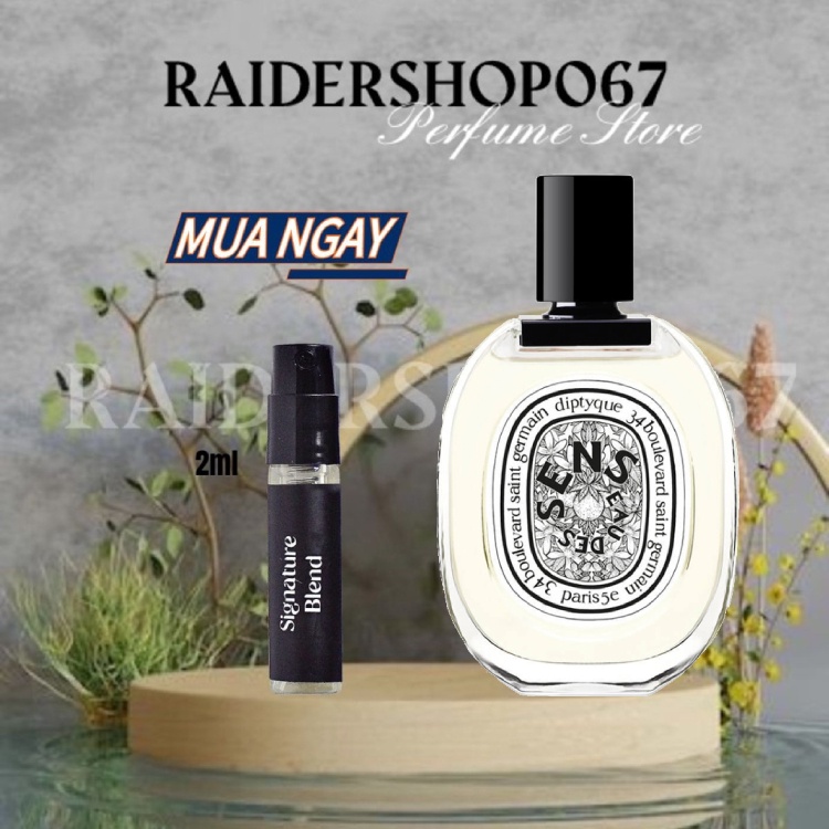 Nước hoa Diptyque Eau des Sens (2ml/5ml/10ml)
