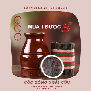Cốc xông ngải cứu Bách Kim Thảo gói 2