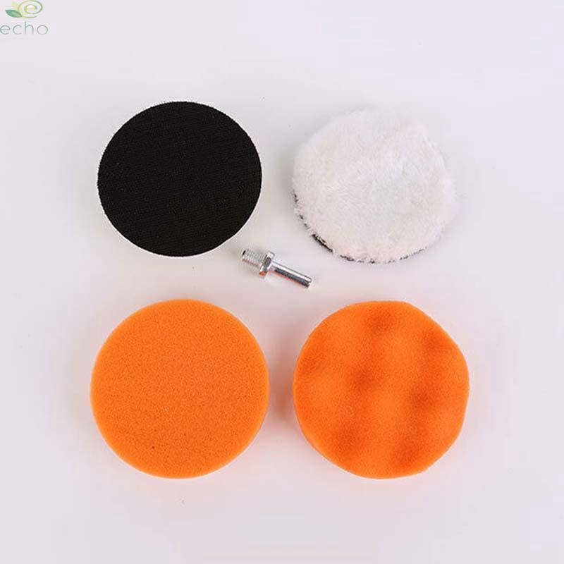 Set 5 pad bọt biển đánh bóng xe hơi 100mm