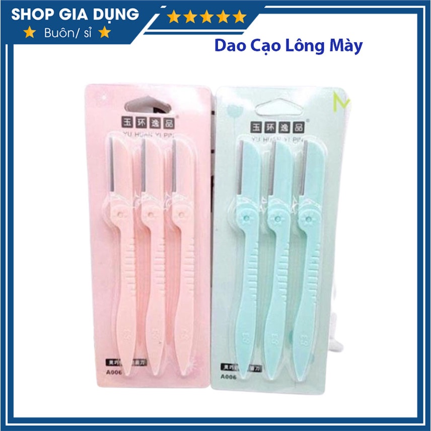 Set 3 Dạo Cạo Lông Mày, Chân Mày Dành Cho Nữ Siêu Tiện Dụng