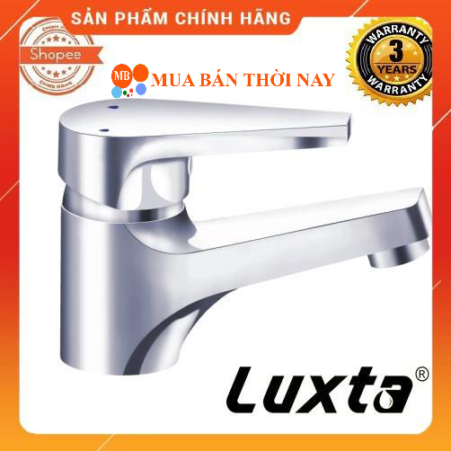 Vòi lavabo, vòi chậu rửa mặt Cao cấp lạnh gật gù Luxta L1101X3, bảo hành 03 năm