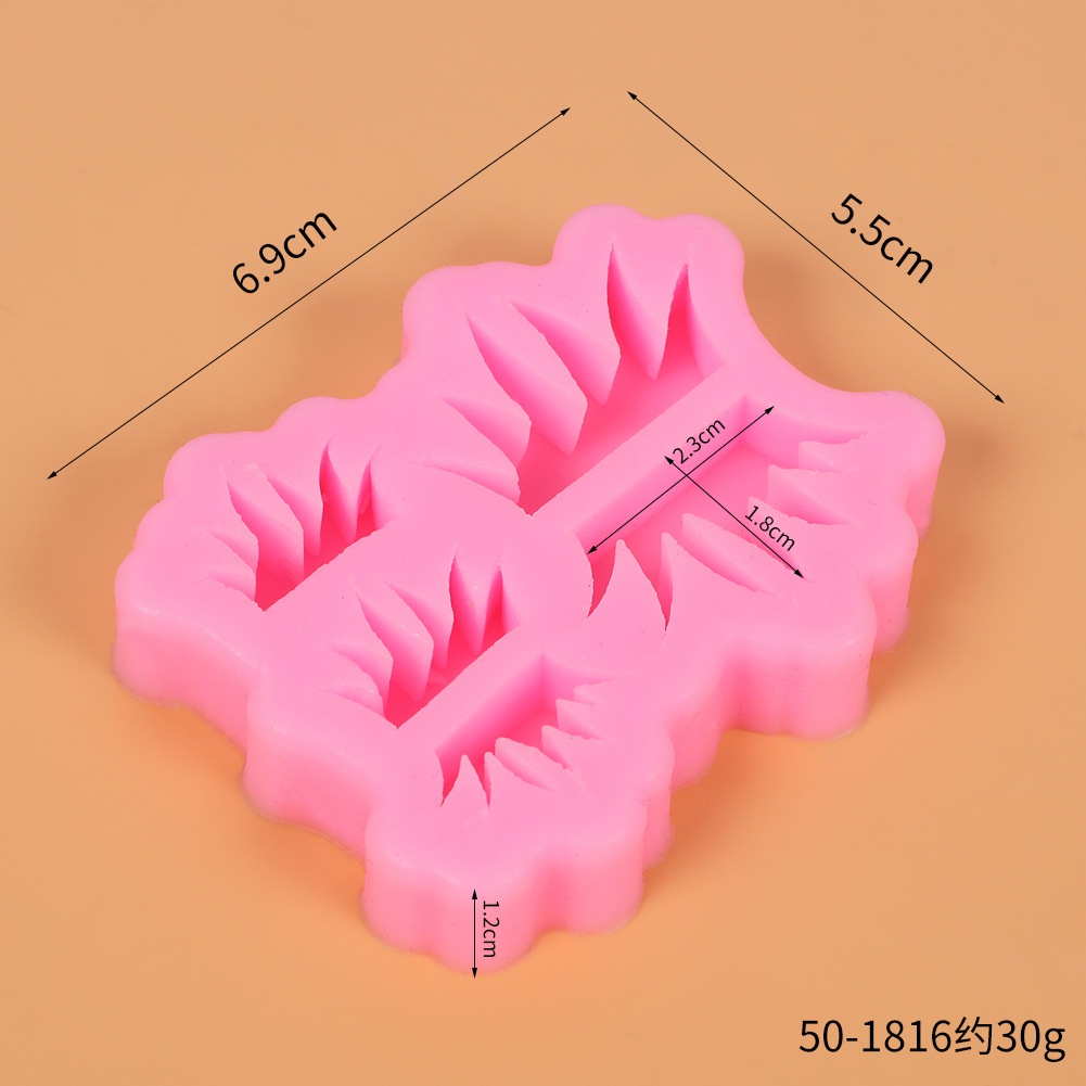Khuôn Silicone Làm Bánh / Sô Cô La / Kẹo Ngọt Hình Cỏ Tiện Dụng