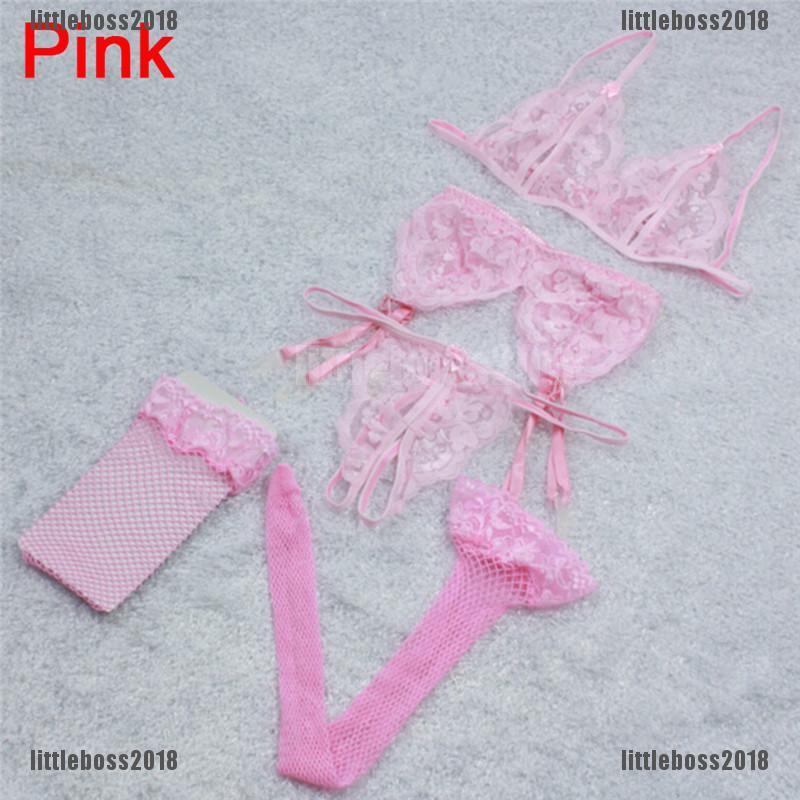 Set đồ lót 4 món hóa trang gợi cảm xinh xắn dành cho nữ | BigBuy360 - bigbuy360.vn