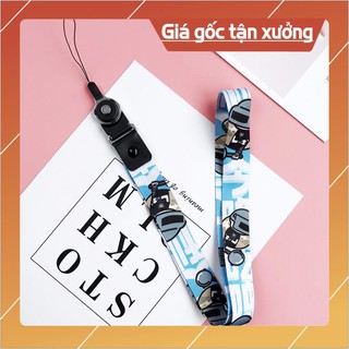 móc khóa dây đeo cổ đt chốt tròn