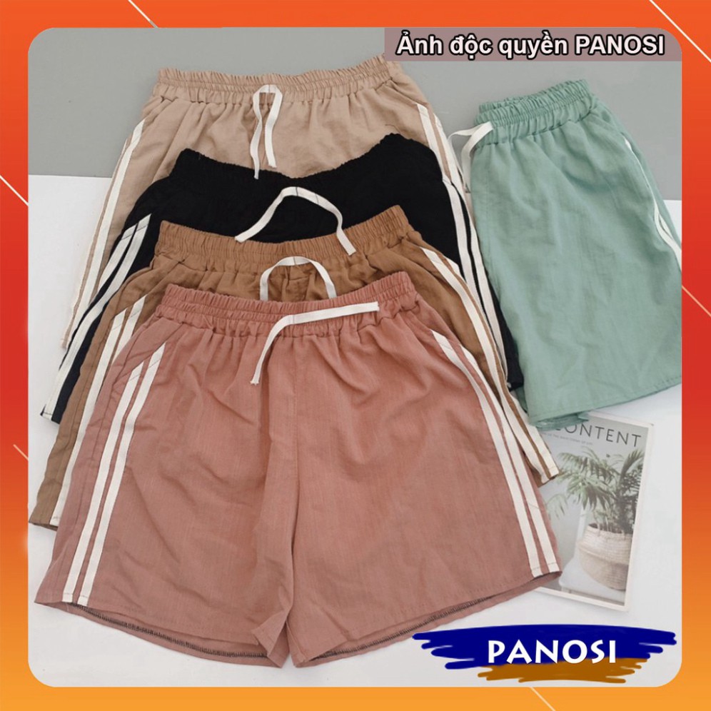 Quần đùi đũi, quần sóc đũi, quần đũi , quần đùi nữ mặc ở nhà mềm mát nhiều màu kèm viền xinh - Q366