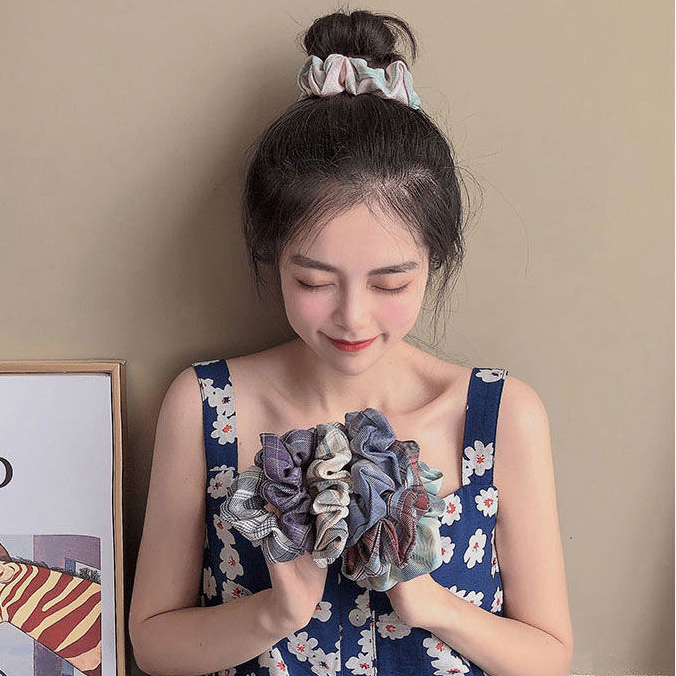 Dây buộc tóc phong cách xinh xắn thời trang 2021 dành cho nữ