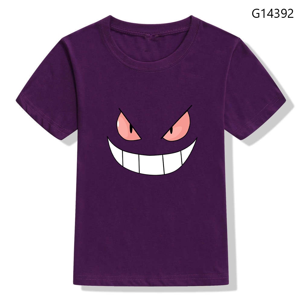 Áo Thun Tay Ngắn Cổ Tròn In Hình pikachu Dễ Thương Thời Trang Mùa Hè Cho Bé Trai Và Gái