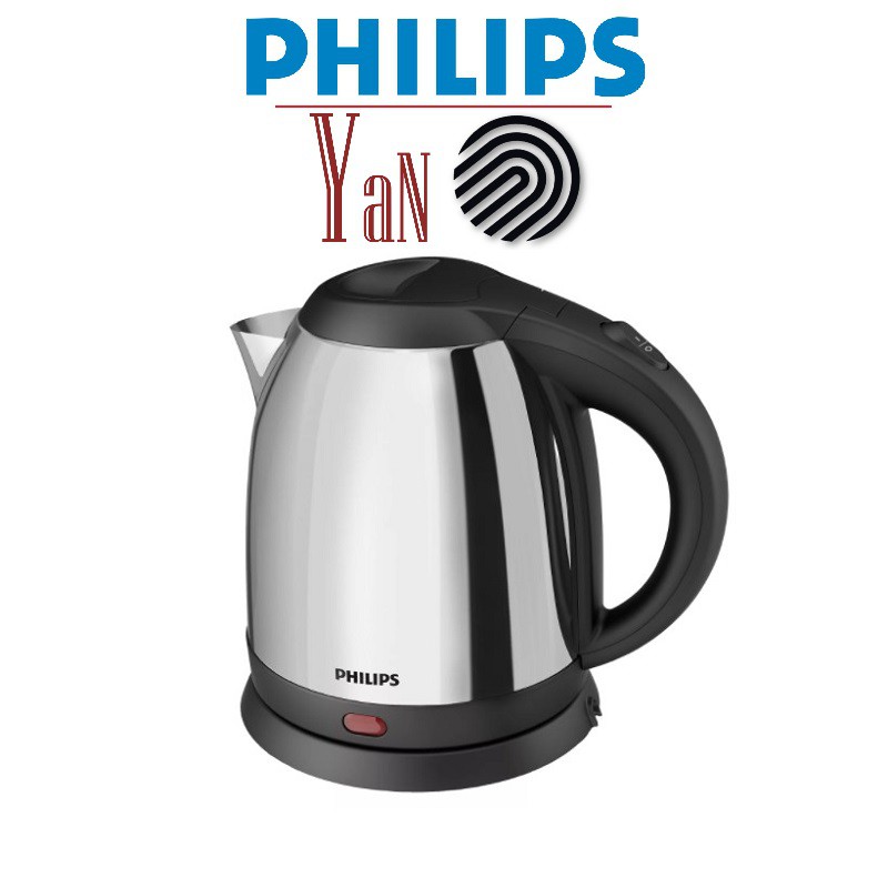 Ấm đun siêu tốc vỏ inox Philips HD9303 1.2L 1800W- Hàng chính hãng