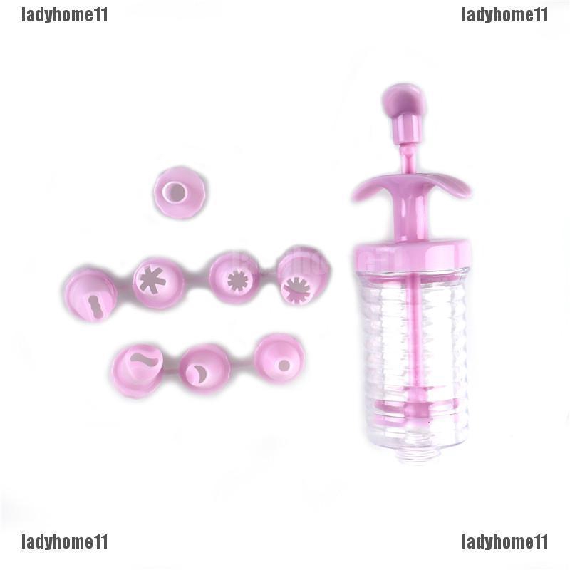 Đuôi Bắt Bông Kem Trang Trí Bánh 8 Đầu Phun