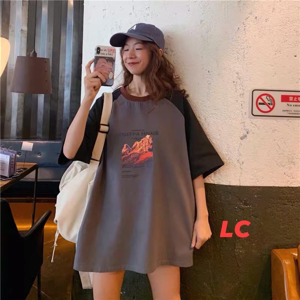 Áo thun nam nữ phối tay EOSEEPA HIGUB unisex form rộng basic tee phông nam nữ oversize chất mịn cotton mát mùa hè