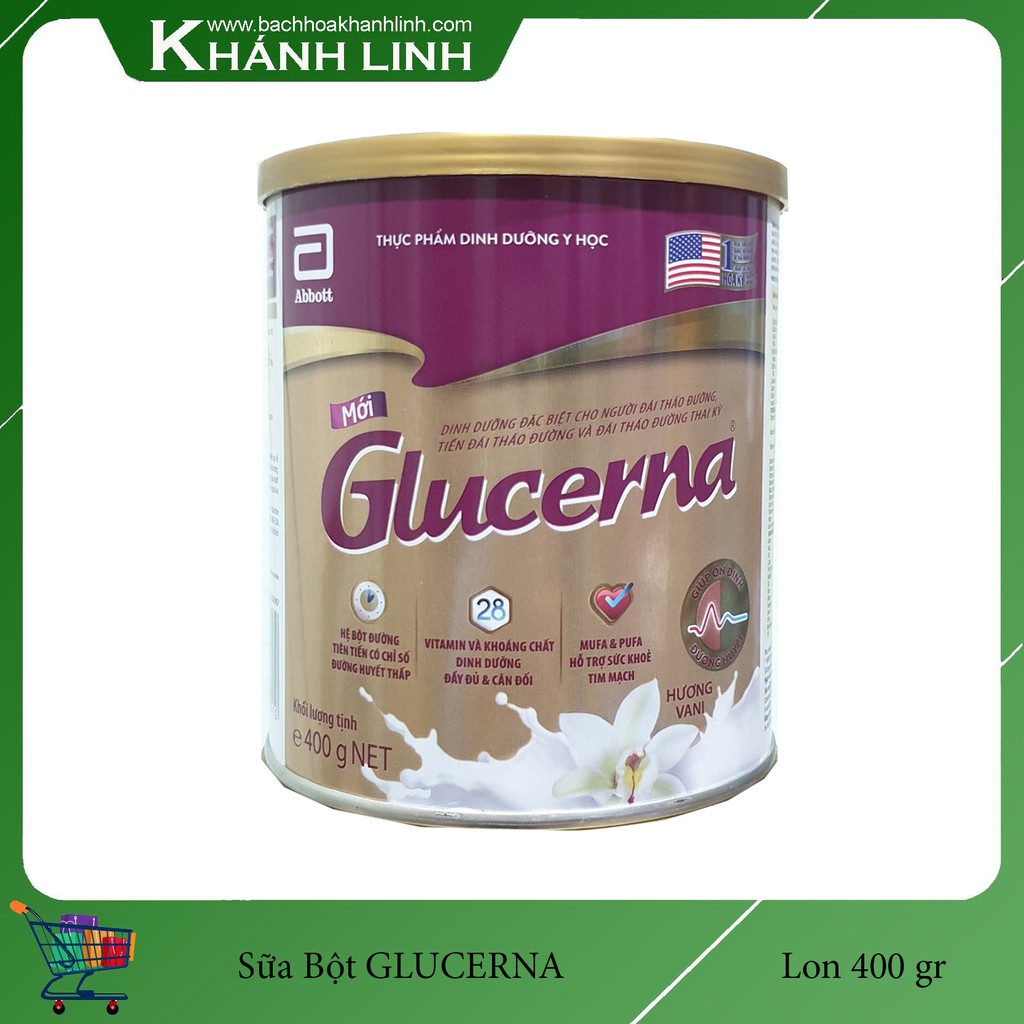 Sữa GLUCERNA cho người tiểu đường 400g