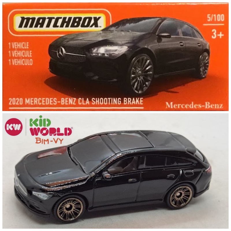 Xe mô hình Matchbox Box 2020 Mercedes-Benz CLA Shooting Brake 5/100.