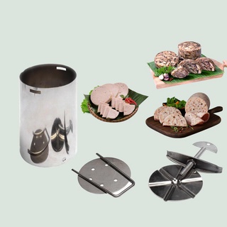 Khuôn làm giò chả inox 304 cao cấp loại 1kg và 2kg - khuân làm giò xào, giò thủ, giò lụa