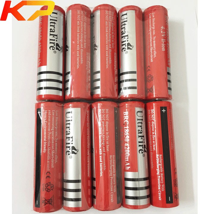 PIN 18650 ULTRAFIRE 4.2V 4200MAH.