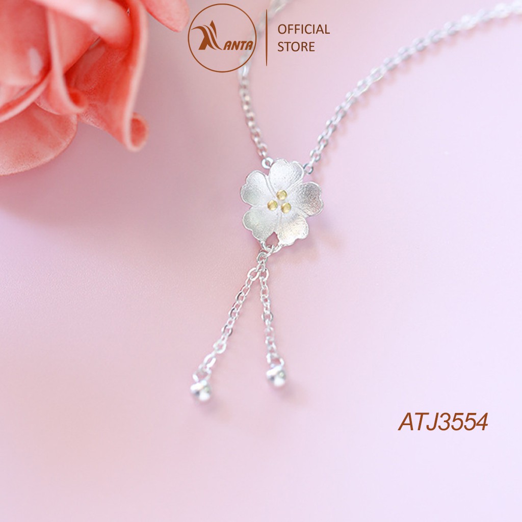 Dây chuyền mặt bông hoa thời trang cho nữ ANTA Jewelry ATJ3554