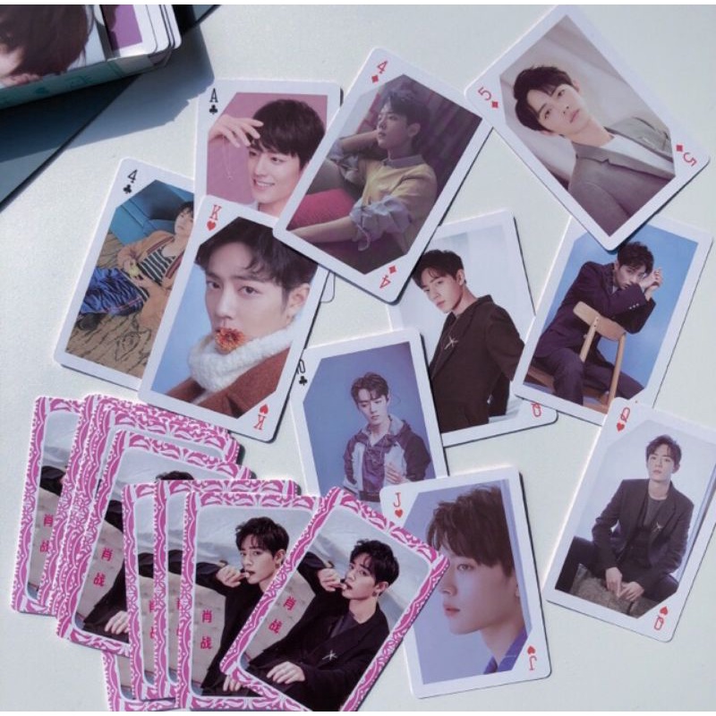 Bộ bài tây Bác Quân Nhất Tiêu BJYX poker 54 lá Vương Nhất Bác Tiêu Chiến