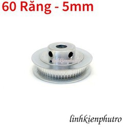 [Pulley GT2] Bánh răng motor - 60 răng