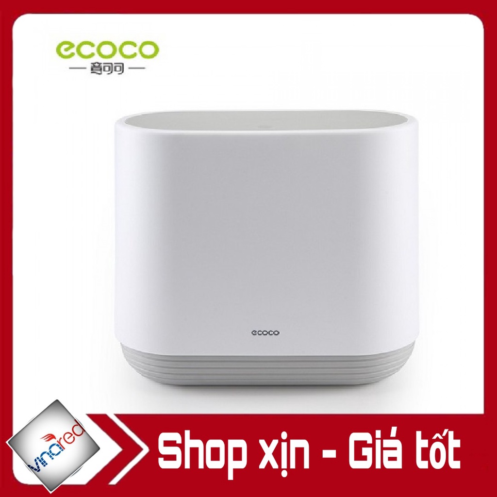 Thùng Rác Nhấn Nút Tiện Lợi ECOCO - Thùng Rác Thông Minh Chống Đổ Kín Mùi Cao Cấp