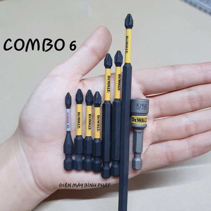 Bộ Mũi Vít 5cm, 9cm, 15cm Hot Nhất Mới 100%