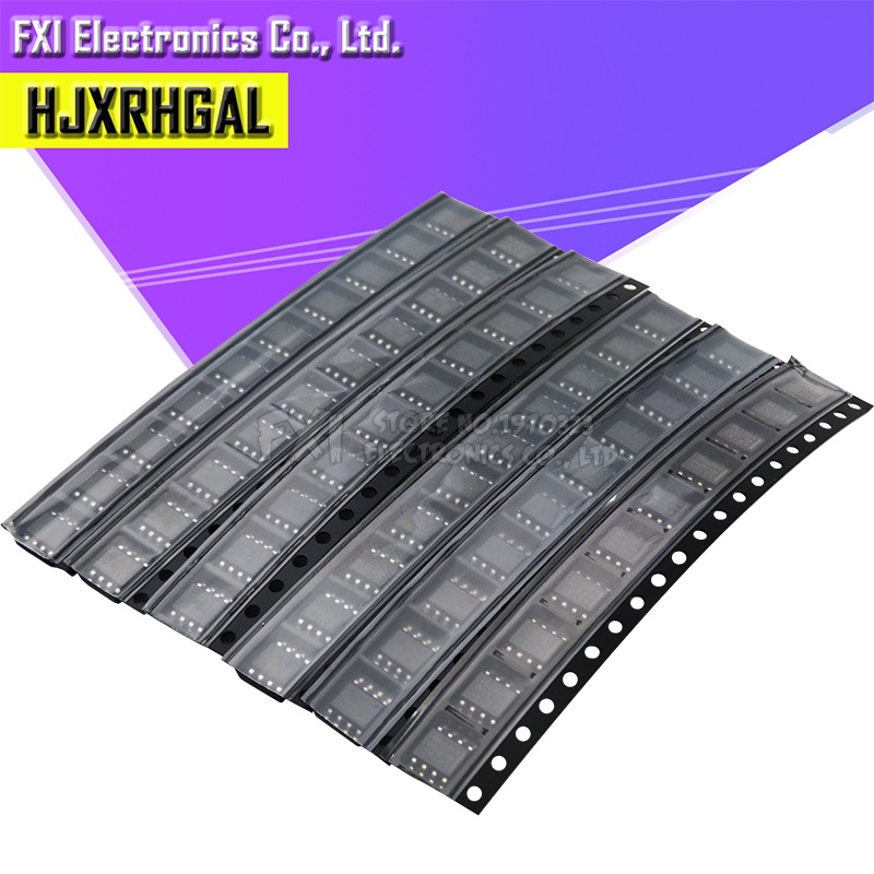 NE555 LM358 MC34063 LM393 LM386 LM1458 LM311 TL431 LM293 LM2903 SOP8 Khuếch Đại Mạch 10Values * 10 B