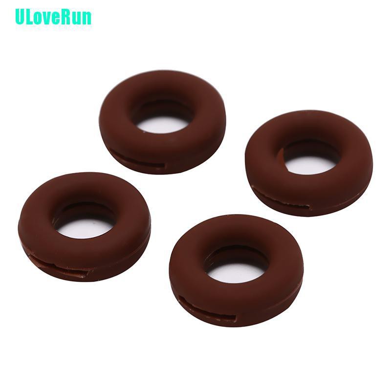 Uloverun Miếng silicone Tròn Đeo Tai Chống Trượt Cho Mắt Kính Thể Thao