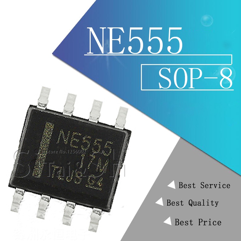 Set 50 Linh Kiện Điện Tử NE555 NE555DR SMD SOP8