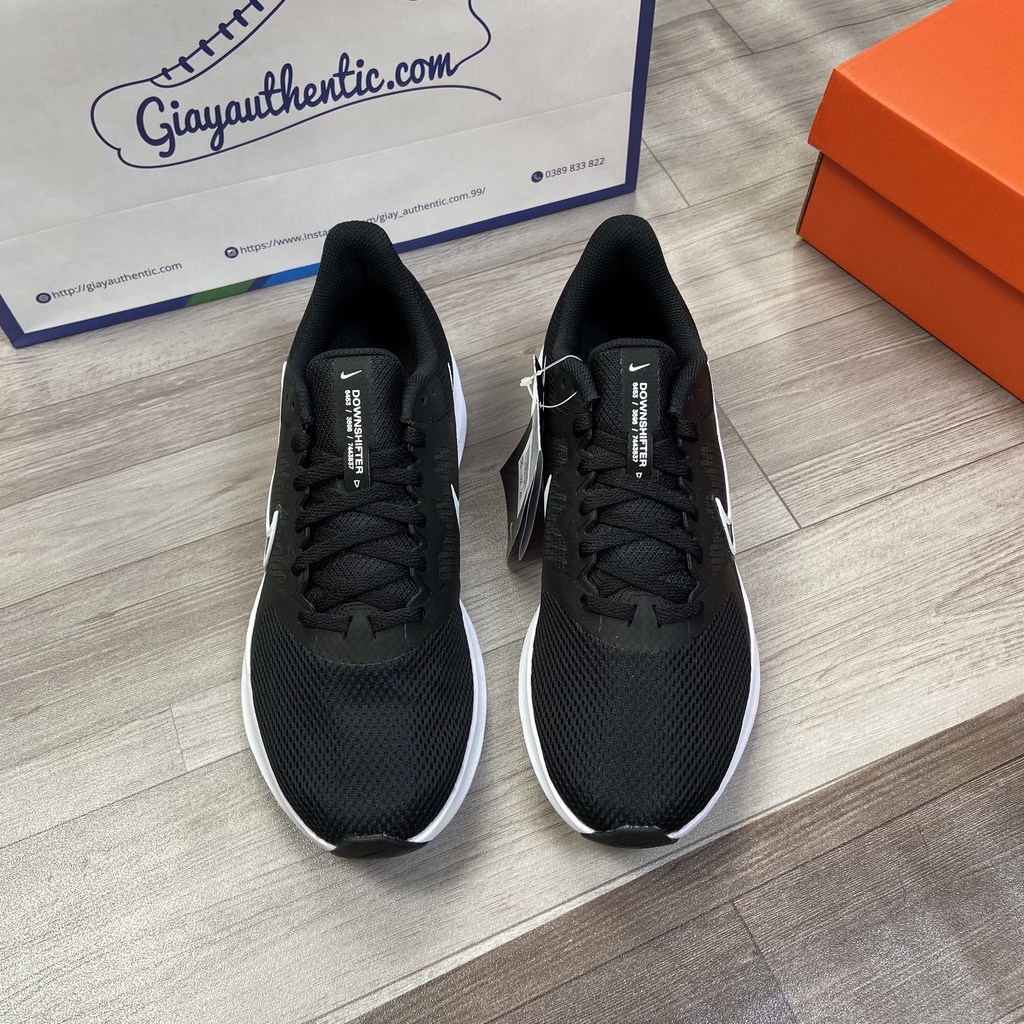 Giày nam Nike chính hãng Down Shifter 11 Màu đen CW3411 006