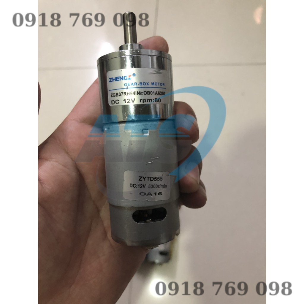 Động cơ giảm tốc 12v giá rẻ