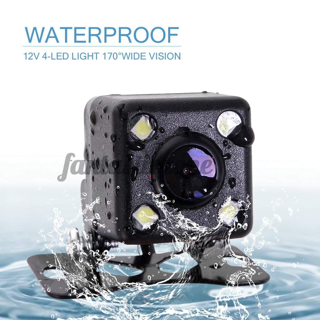 Camera chiếu hậu xe hơi 4 bóng LED 170 độ
 | BigBuy360 - bigbuy360.vn
