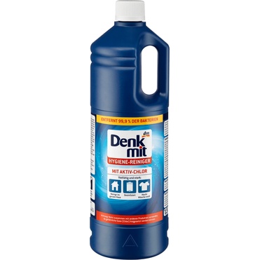 Denkmit - Chất tẩy trắng quần áo, khử trùng, lau dọn vết bẩn dầu mỡ, chăm sóc nhà cửa đa năng Hygienereiniger 1,5l