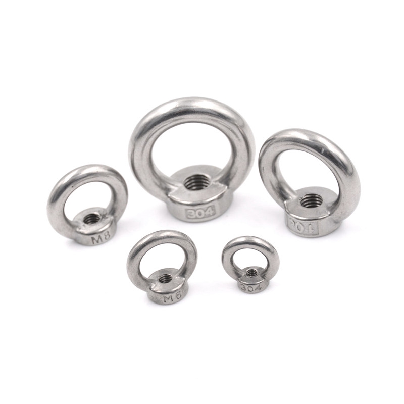 Đai Ốc Bằng Thép Không Gỉ M5 / M6 / M8 / M10 / M12 304