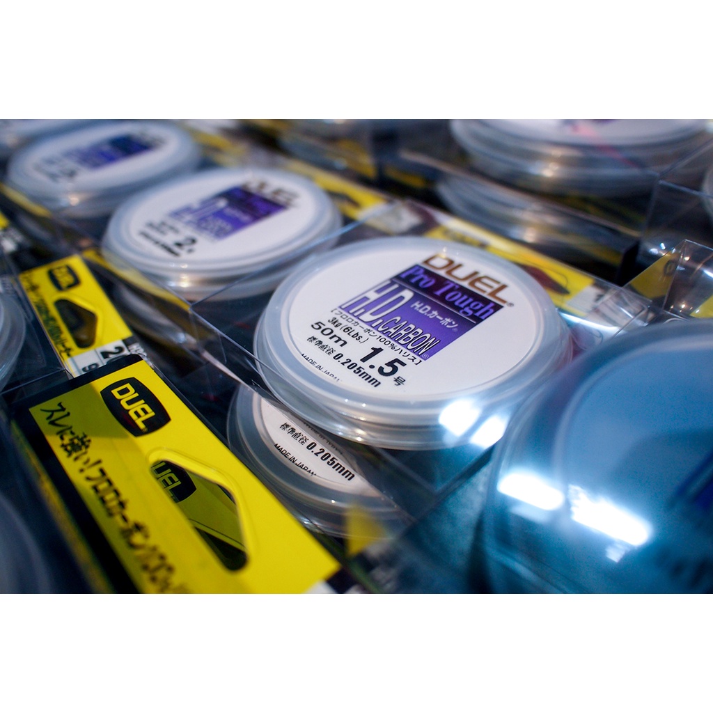 Dây câu cá LEADER chống đứt H.D.CARBON FLUOROCARBON100% 50m